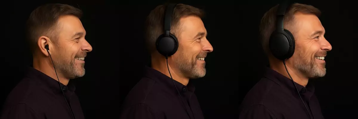 Soorten hoofdtelefoons