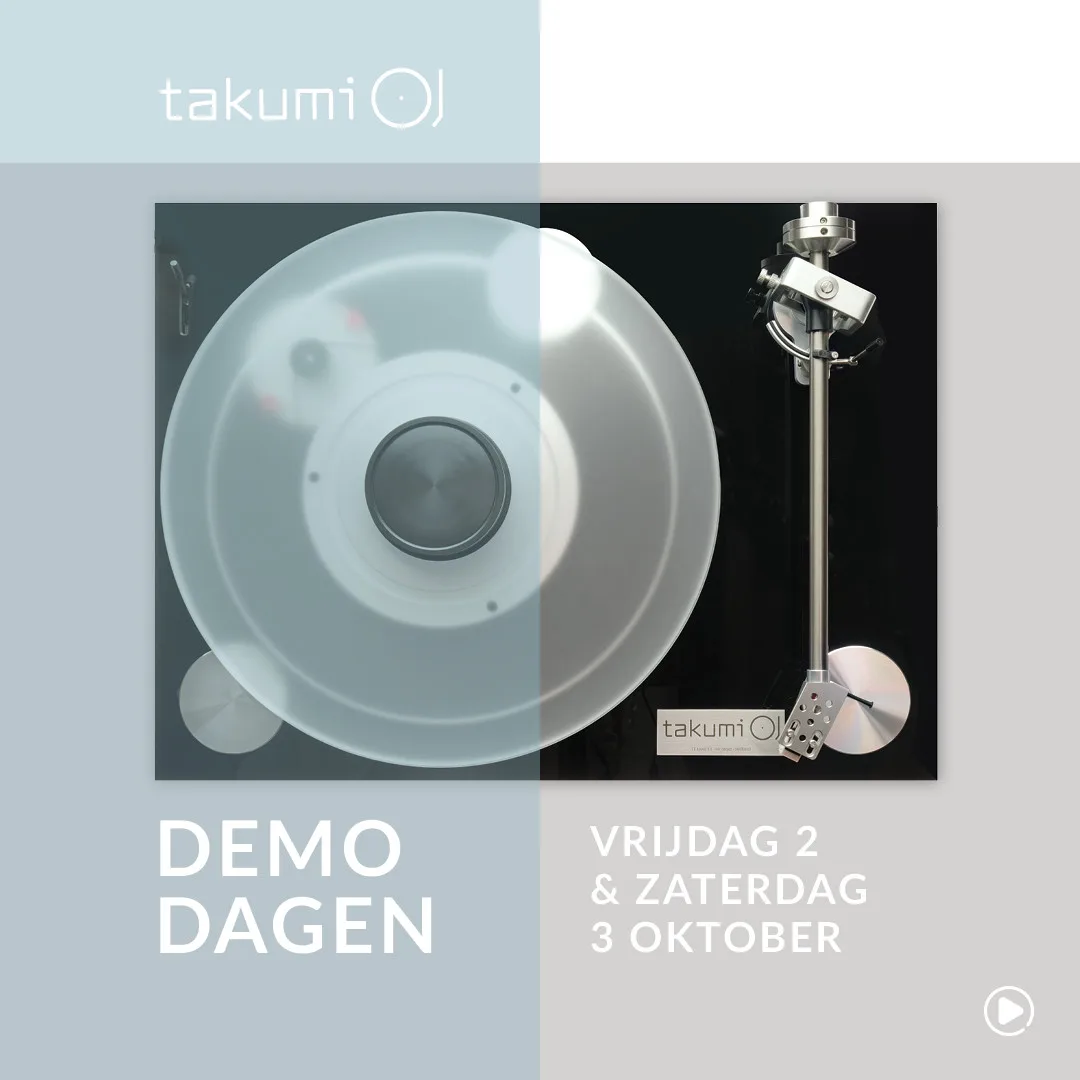 Takumi demodagen – vrijdag 2 & zaterdag 3 oktober